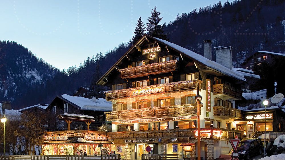 Hotel La Montagne La Clusaz Ngoại thất bức ảnh